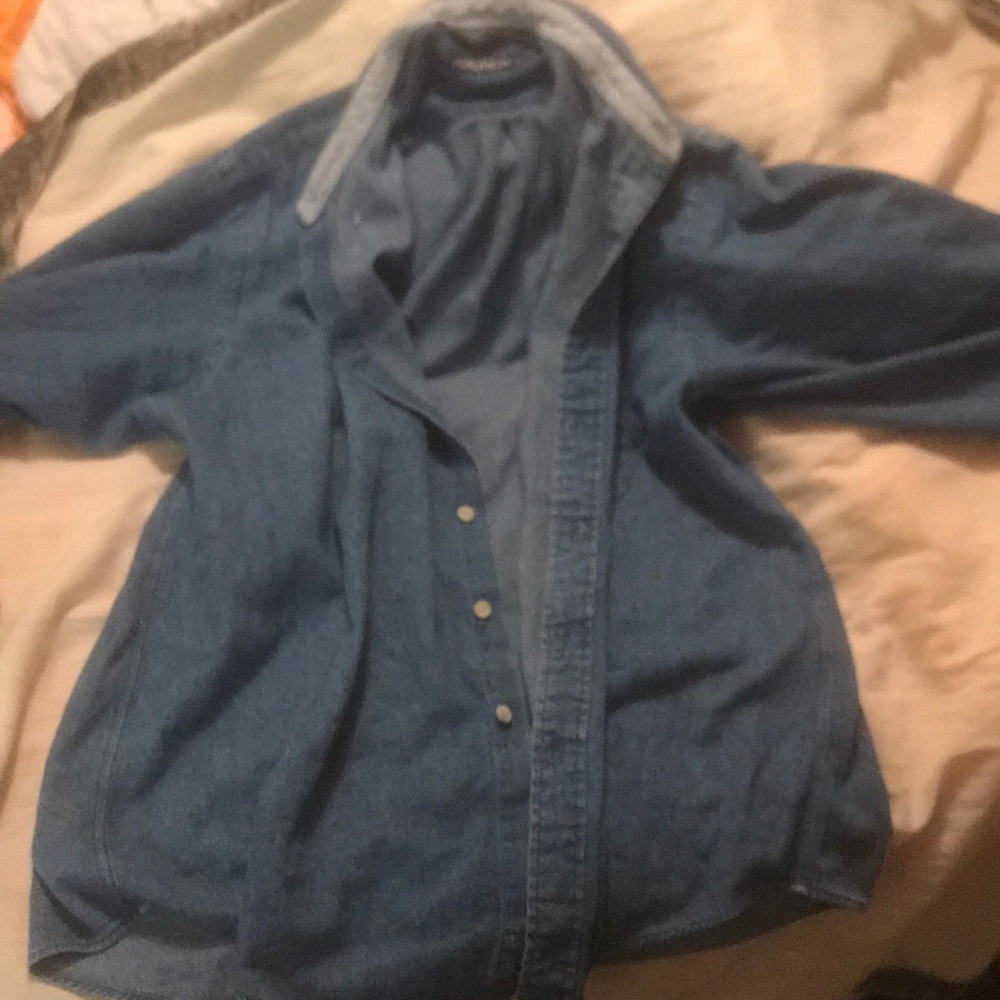 Vintage Denim Button up. Nautica